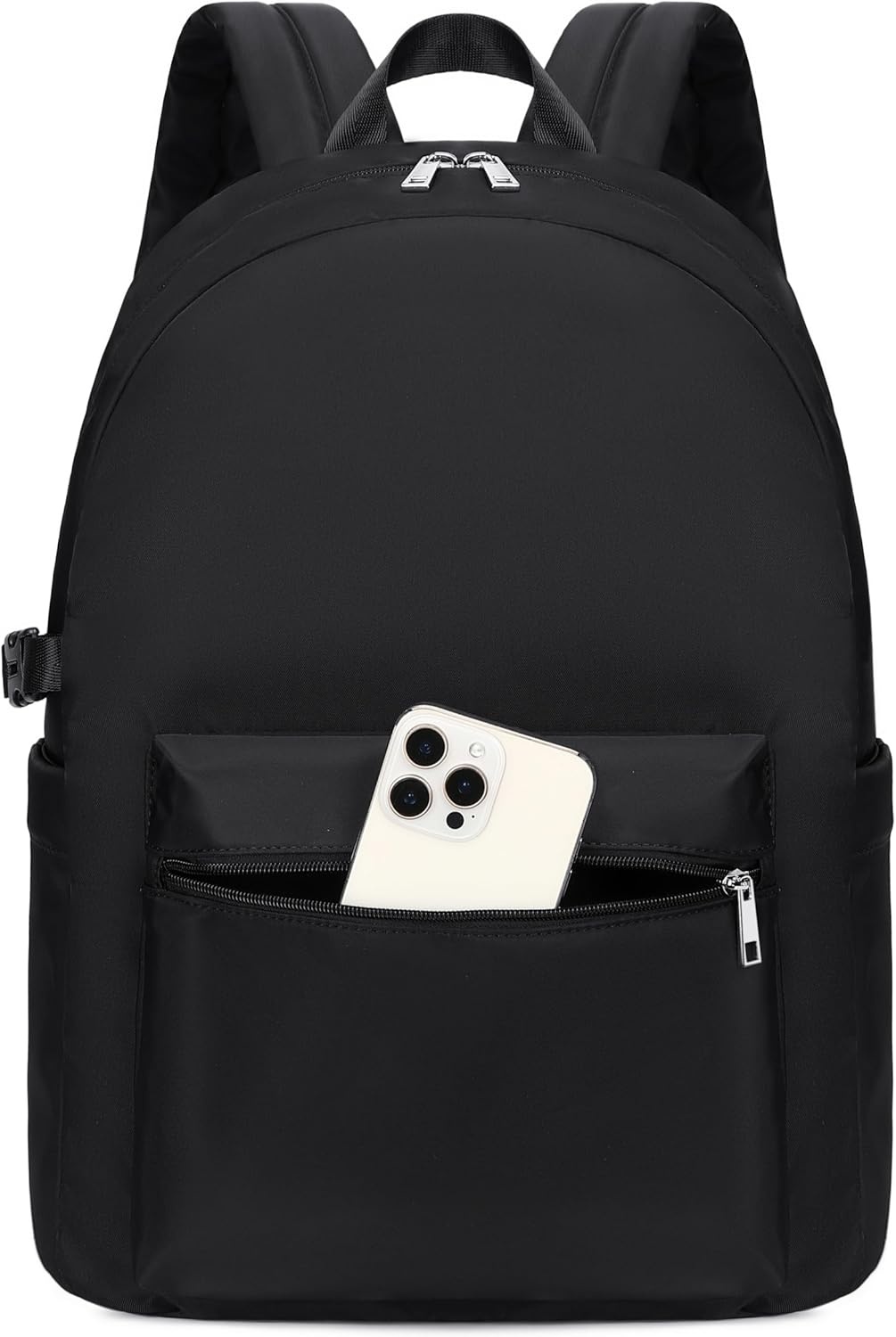 image:imageBTOOP Mini Backpack Women Girls Waterresistant Small Backpack Purse Shoulder Bag for Womens Adult Kids School TravelBlacklarge