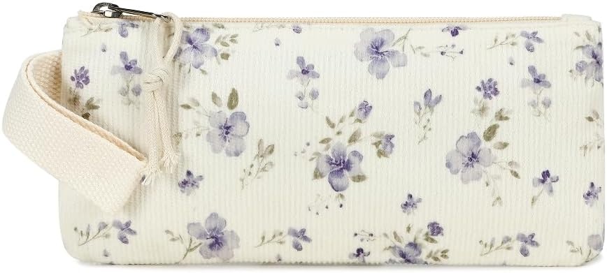 image:imageBTOOP School Backpack for Girls Kids Teens Cute School Bookbag Set with Insulated Lunch Box Pencil CasePurple Flower 201
