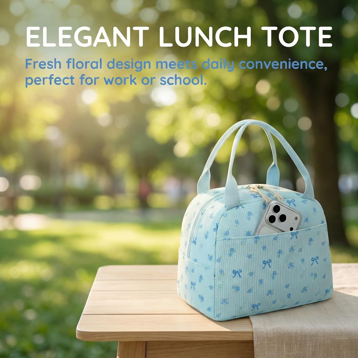 image:imageBTOOP School Backpacks for Teen Girls Bookbags Lightweight Kids Backpack School Bags Set with Lunch Box Pencil CaseBlue Bow