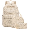 Corduroy- Floral Beige