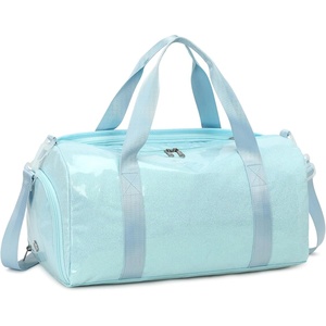 image:imageBTOOP Duffle Bag for Girls Kids Gym Sports Women Workout Travel Bag Weekender with Shoe Compartment and Wet Pocket BlueBlue