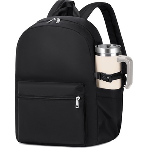 image:imageBTOOP Mini Backpack Women Girls Waterresistant Small Backpack Purse Shoulder Bag for Womens Adult Kids School TravelBlacklarge