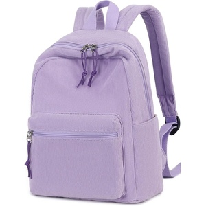 image:imageBTOOP Mini Backpack Women Girls Waterresistant Small Backpack Purse Shoulder Bag for Womens Adult Kids School TravelCorduroypurple