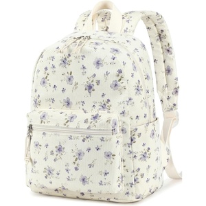 image:imageBTOOP Mini Backpack Women Girls Waterresistant Small Backpack Purse Shoulder Bag for Womens Adult Kids School TravelPurple Floral201