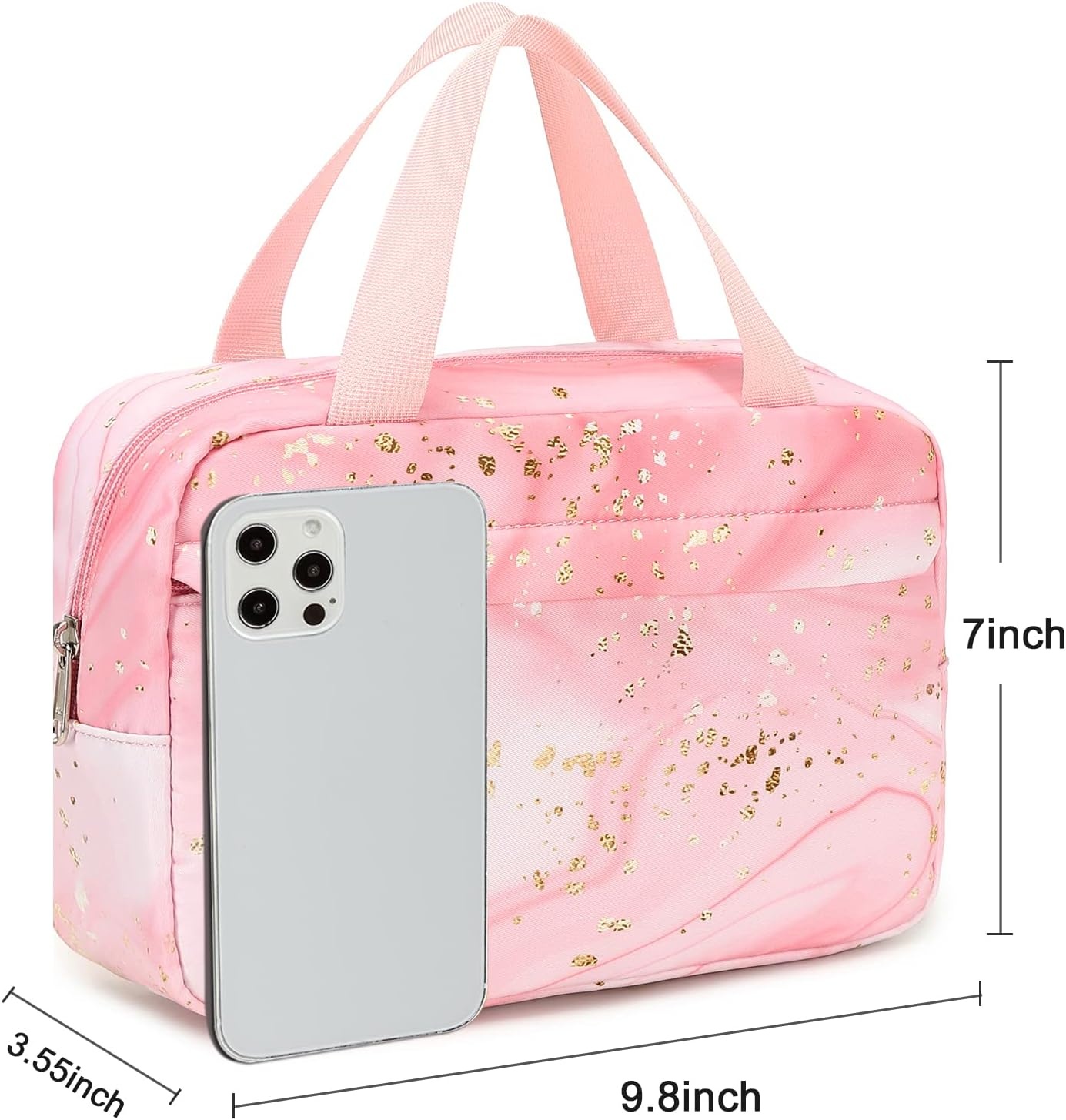 image:imageGym Duffle Bag for Teens Girls Women Sports Travel Bags with Makeup Tote Overnight Weekender Bag with Shoe Compartment Set 23 L