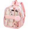 A-pink With Pom-pom Keychain