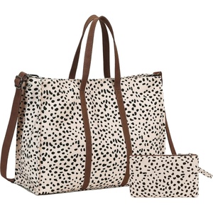 image:imageBTOOP Tote Bag for Women Work Teacher Tote Bag 156 inch Laptop Shoulder Bags Handbag Office Briefcase with Clutch PurseLinen Rice White